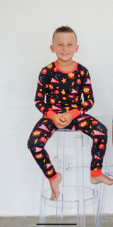 KC Doodle Long Sleeve Pajamas